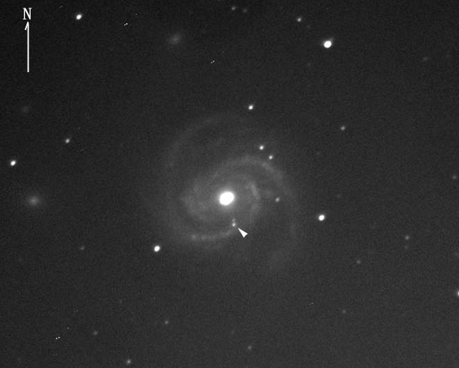 M100銀河の超新星