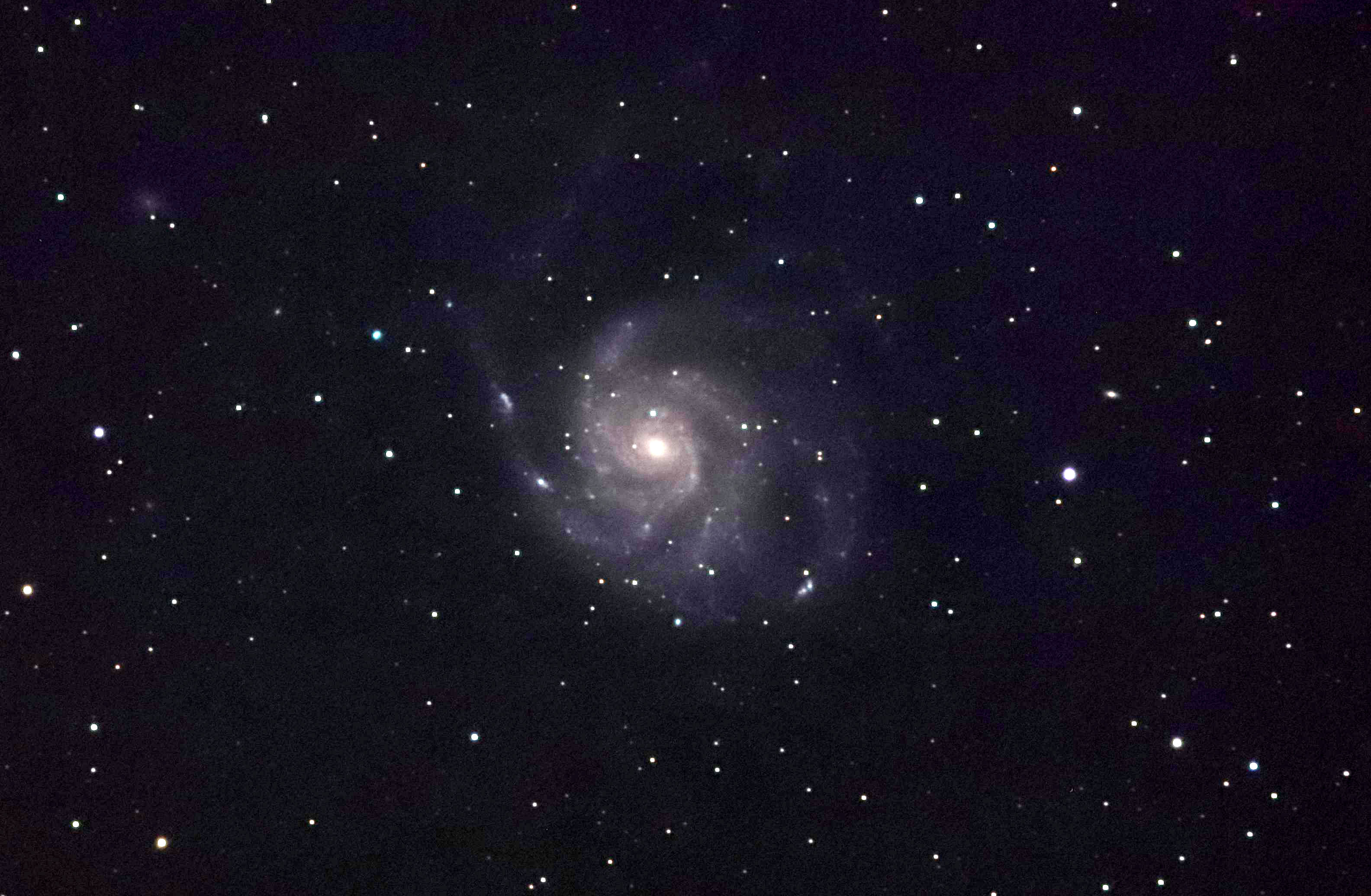 『M101(回転花火銀河)』(2022年4月4日)