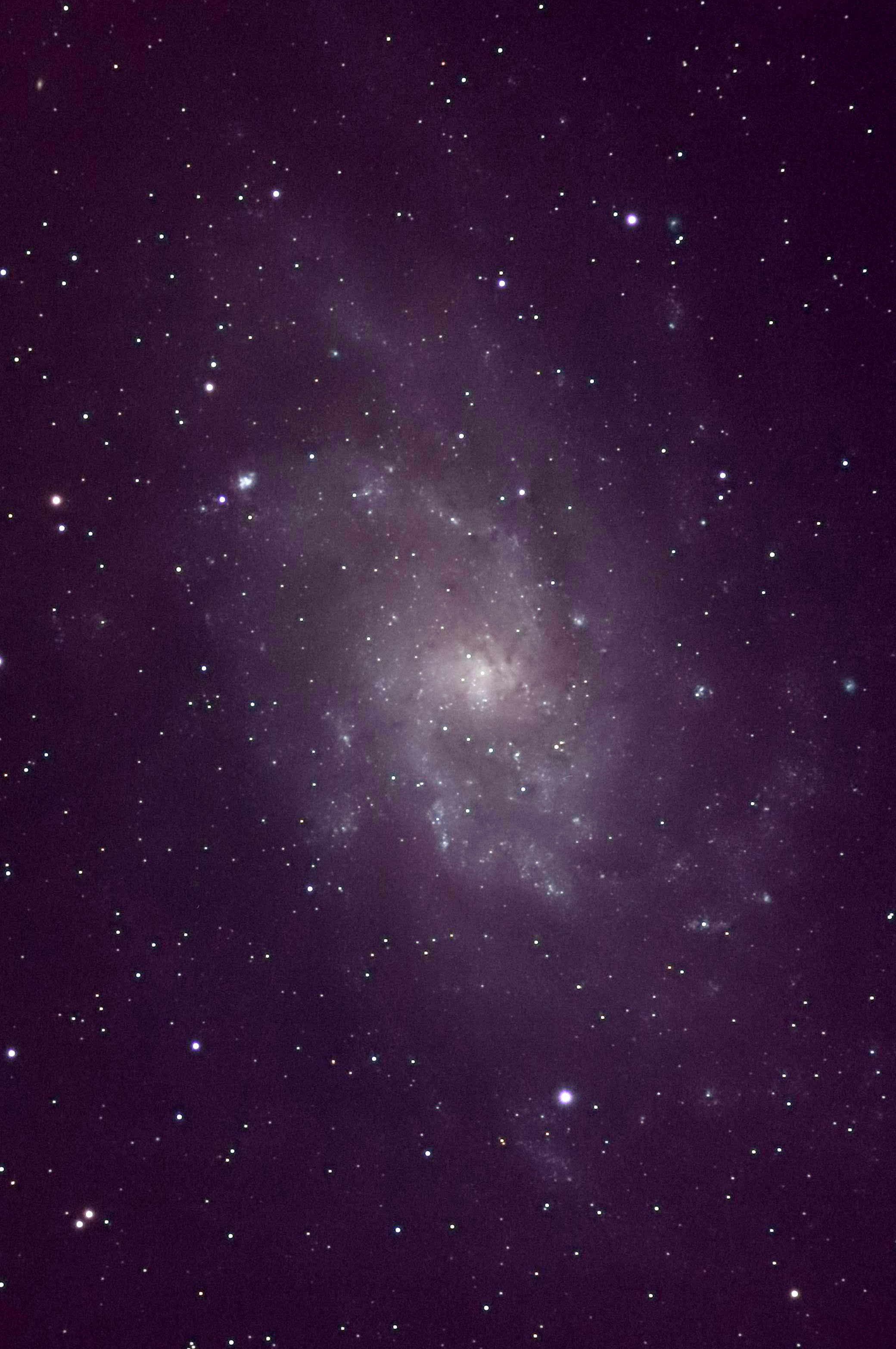 『M33(さんかく座銀河)』(2022年11月15日)