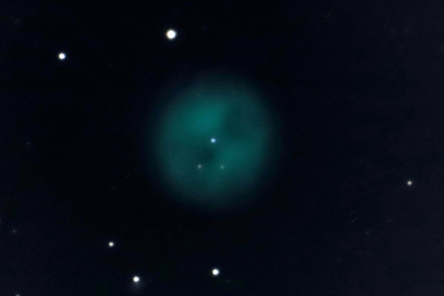 『ふくろう星雲(M97)』(2022年2月27日)