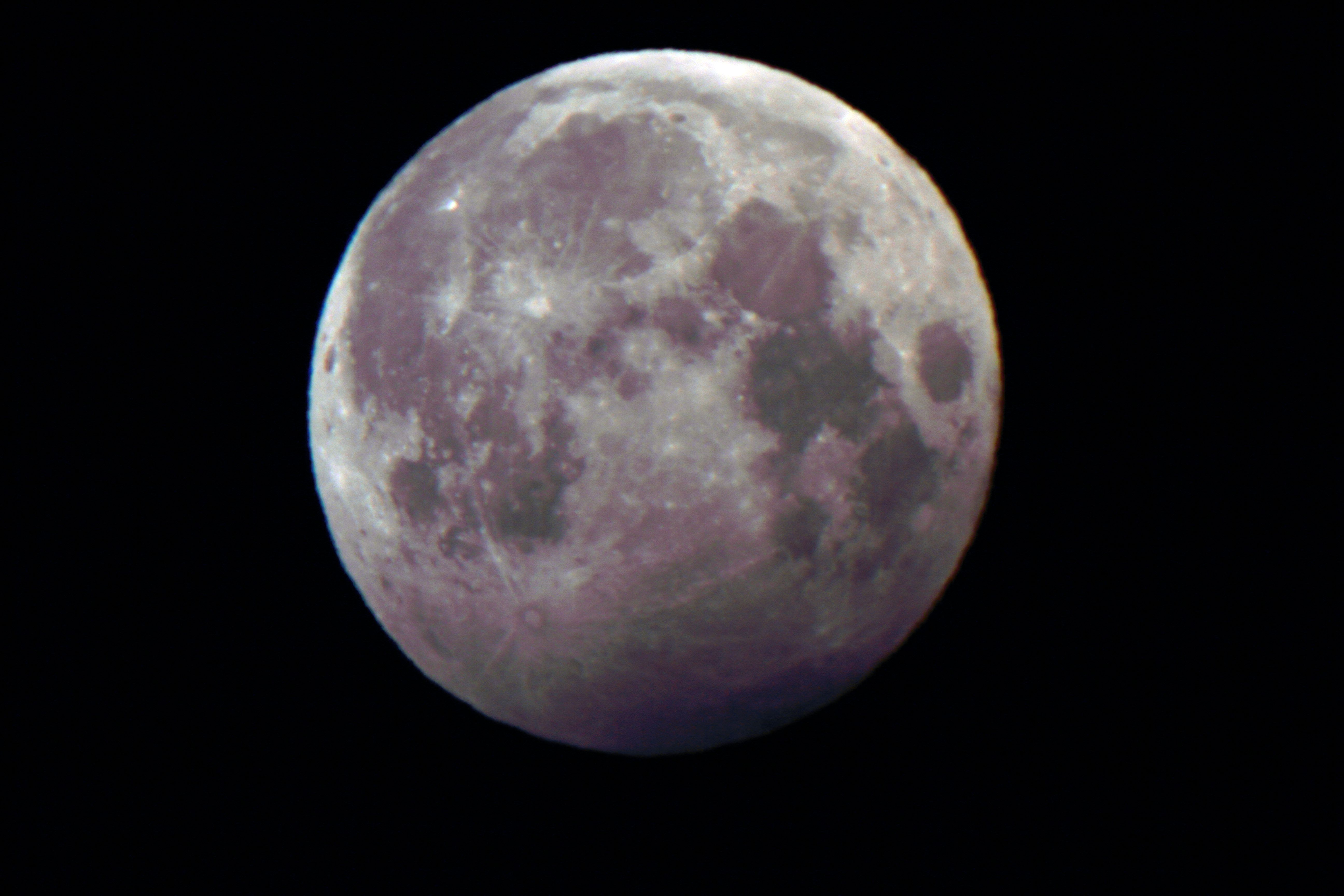 『半影月食(4)（月齢14.1）』(2023年10月29日)