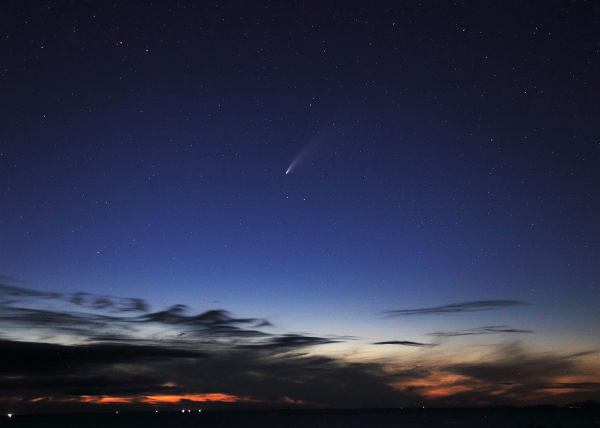 『C/2020 F3 ネオワイズ彗星(2)』(2020年7月19日)
