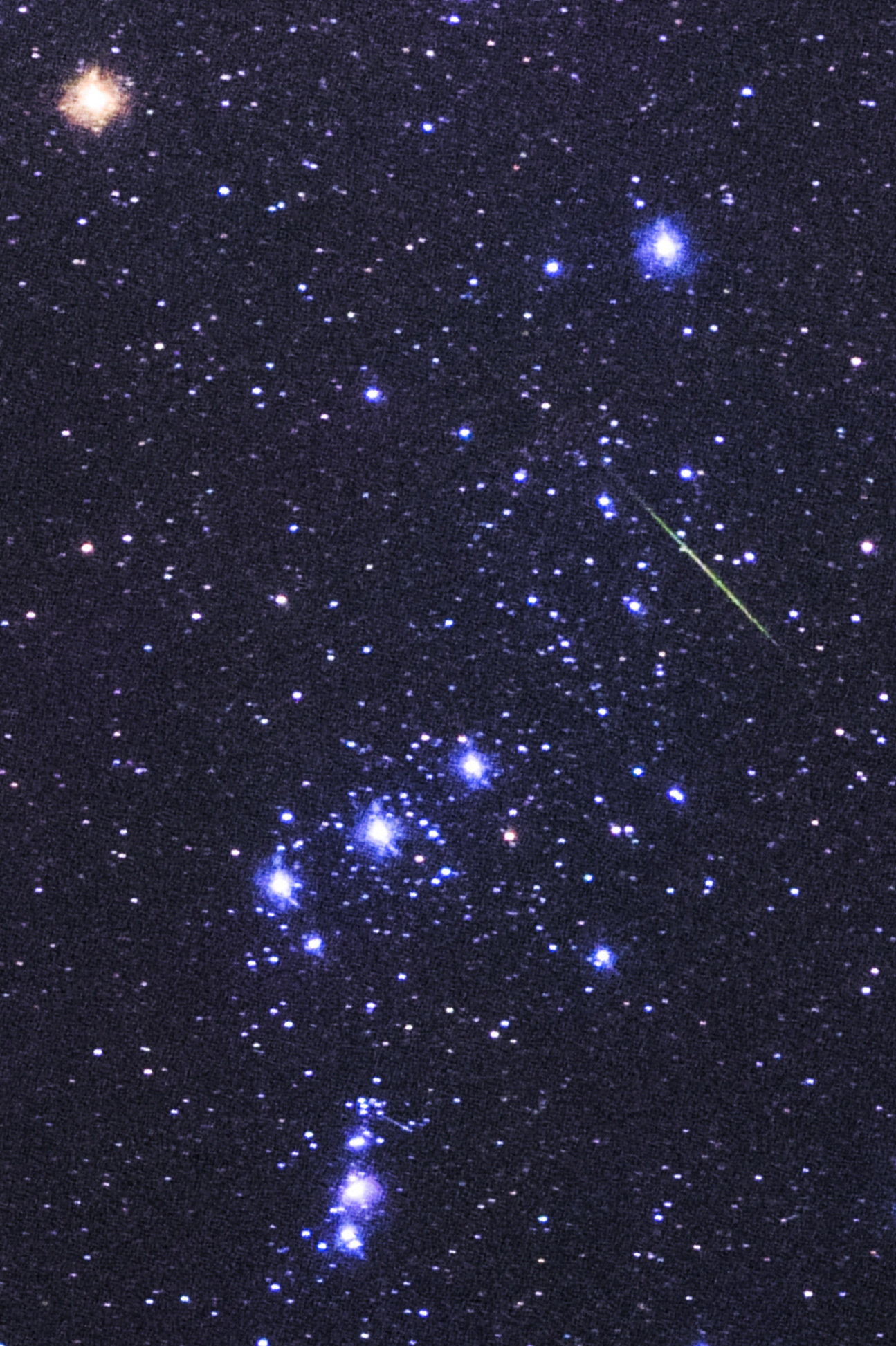 『オリオン座流星群(A)』(2023年10月22日)