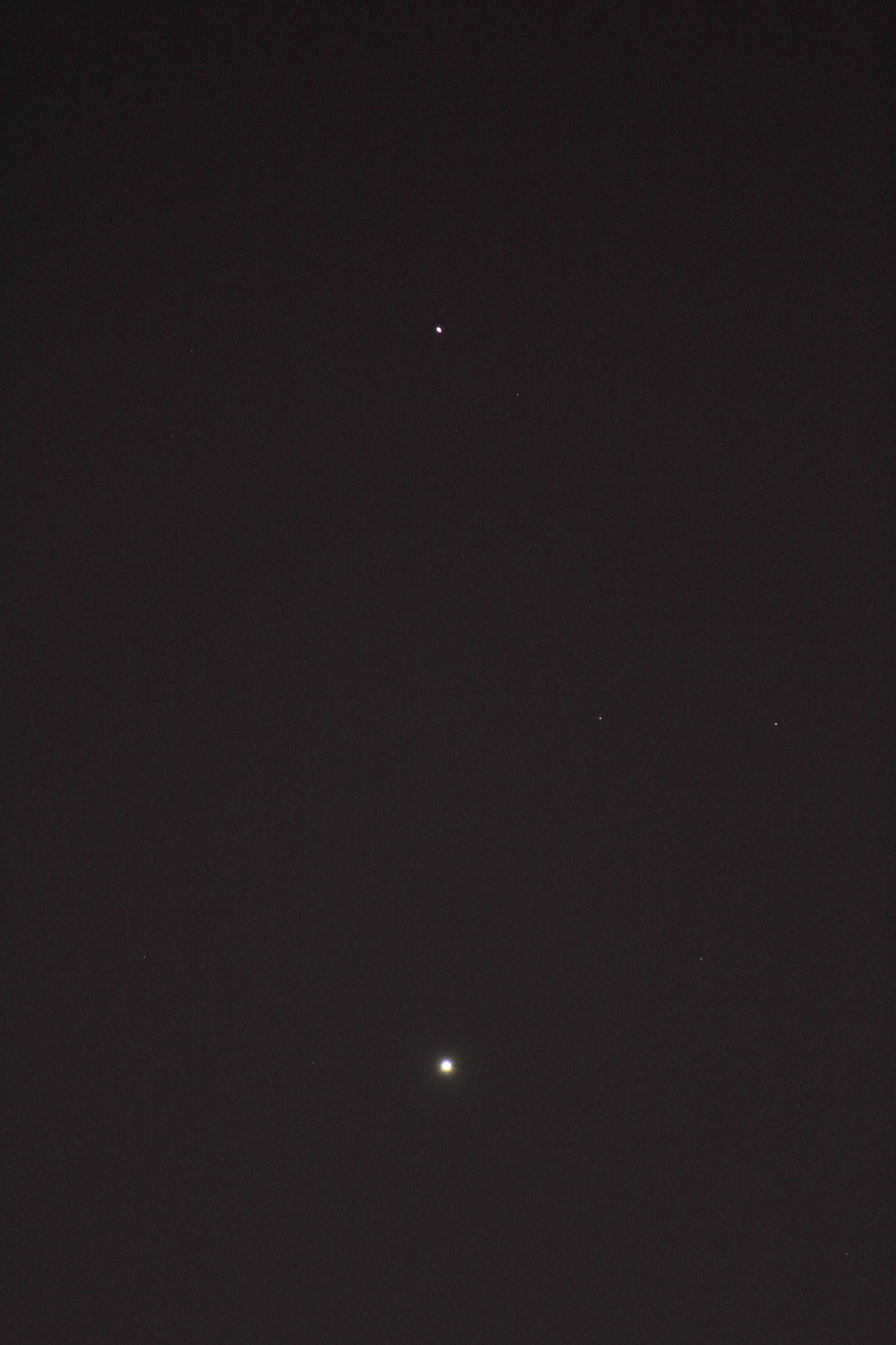 『土星と金星』(2022年1月21日)