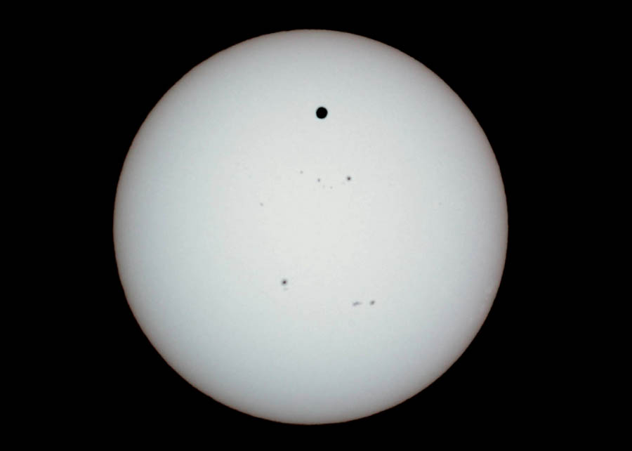 2012.6.6 金星の太陽面経過
