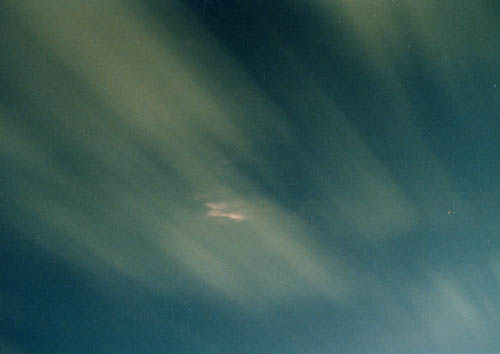 SEEK2ロケットによるTMA発光雲