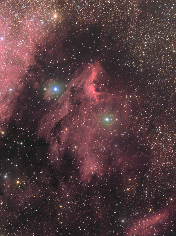 ペリカン星雲(IC5070)