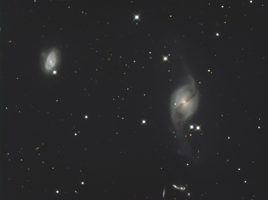 NGC3718,NGC3729銀河