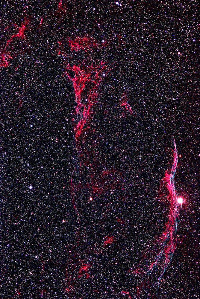 網状星雲 NGC6974