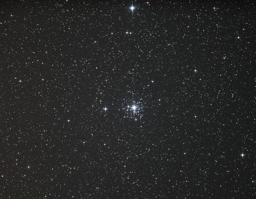 おおいぬ座τ星を囲む散開星団NGC2362