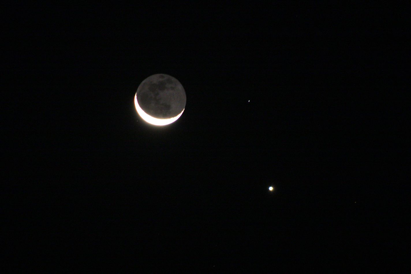 2009年8月18日 月と金星の接近